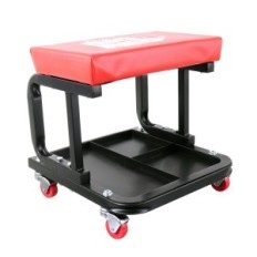 Taboret Warsztatowy Krzesełko Warsztatowe Koła łożyskowane Big Red