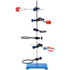 Stativlaboratorium Stand med udstyr 3 Ringe 3 Håndtag