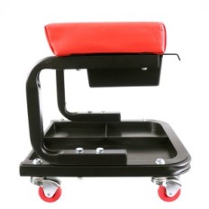 Workshop Workshop Workshop Chair Lower Wheel Beared Big Red Red