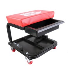 Workshop Workshop Workshop Chair Lower Wheel Beared Big Red Red