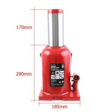 HISTRAULICA HISTORIA 50 toneladas Botella roja grande izquierda izquierda