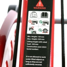 Big Red T82007 Ascensore 2t rana (-)