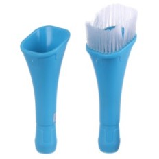 Washing gun for washing cleaning upholstery two nozzles brush