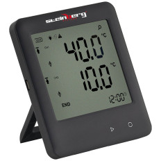 Gravador de temperatura Termômetro range -40 a 125c micro USB LCD IP54