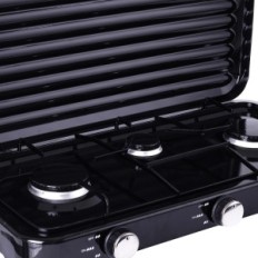 Koopiam kaas Turismi gaasi telkimine 3 Burner 2x2,2kW 1x1.1kw