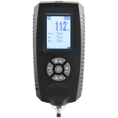 Meter van de auto vernis diktester bereik 0 - 500 μm USB