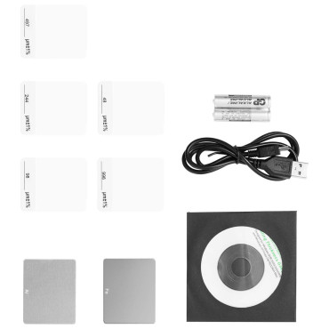 Meter del tester di spessore della vernice per auto Gamma di tester 0 - 2000 μm USB