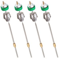 Picnic Pistol 4X Munstycke HVLP 1,4 1,7 2,0 2,5 Målning Set 600ml