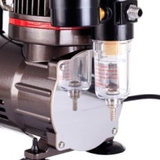 Compressor Aerógrafo. Compressor eficiente. Pequeno vazamento silencioso 23L / min