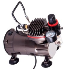 Compressore aerografo. Compressore efficiente. Piccola perdita silenziosa 23L / min