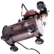 Aerograph Compressor. Effektiv kompressor. Lille stille lækage 23L / min