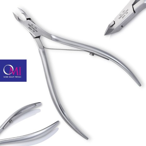 Cortauñas OMI pro-line CL-101 mandíbula para cutícula 12/4mm con junta a lengüeta