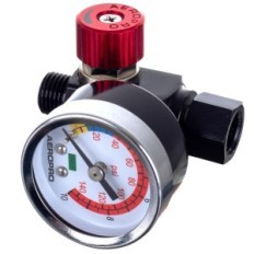 Aeropro A613 Premium 1/4 Mini Barniz PISTOL PERPOLA REDUCER