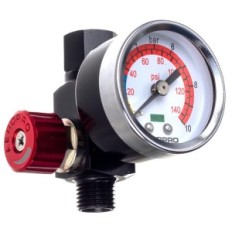 Aeropro A613 Premium 1/4 MINI varnish pistol pressure reducer