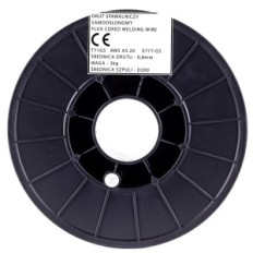 Soudage à la machine unique 0.8mm 3kg sans flux de gaz E71T-GS MIG MAG D200