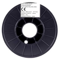 Samolepicí drát 1,0 mm 3kg bez plynového toku E71T-GS MIG MAG D200