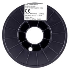 Samoponula žica za zavarivanje 1,0mm 3kg bez plinskog toka E71t-GS Mig Mag D200