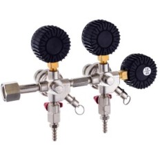 CO2 reduktors 2082b par dubulto mucu