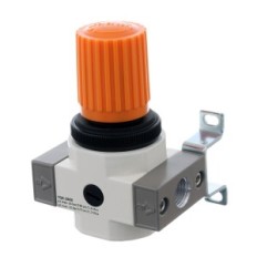 Riduttore d'aria con manometro da 1/4 per compressore