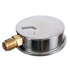 Gliceryn manometer. YT100GL-1/2 "0-4 bar 100mm bottom thread
