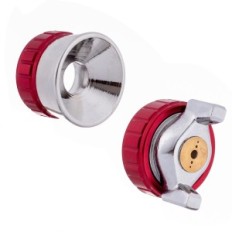 Pistolet de pistolet 1.5mm 2 buses de peinture pour un agrégat de peinture de compresseur