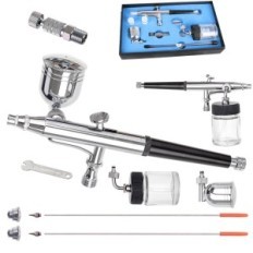 Aerógrafo hs-34tk 0.3 + 0.2 + 0.5mm + conector rápido