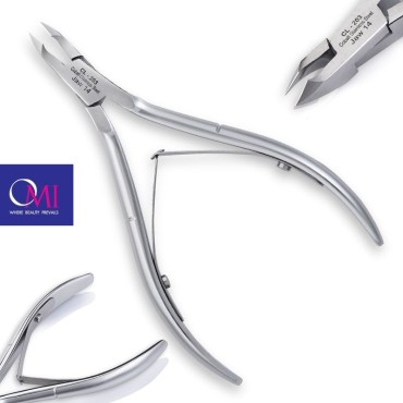 Alicates para cutículas Omi pro-line CL-203 mandíbula 12/4 mm unión superpuesta