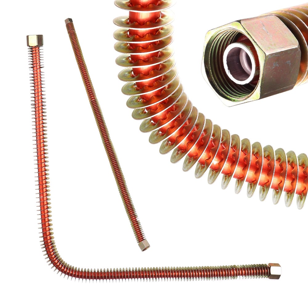 BP03 3/8 "-3/8" 60 cm com radiador para a cabeça do compressor 24 / 50L