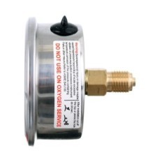 Glicerine pressure gauge pressure meter Clock 63mm 0-12 bar Thread 1/4 "Rear