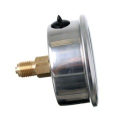 Glicerin nyomásmérő 63mm 0-600 bar Gwint 1 / 4 'Hátsó