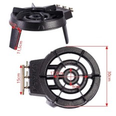 Plynový sporák Taboret Veľký liatinový horák na 11kg valcový propán / bután