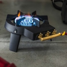 Stufa a gas Taboret Grande bruciatore in ghisa sul cylinder propano da 11 kg / butano