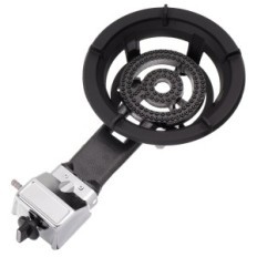 Plynový hořák litinový stolička piezie zapalování turistický sporák 8,5kw