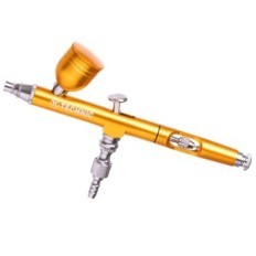 Modelleerimine Aerographi düüsiga 0,3mm B-130 Double Action Gold Mini Gun