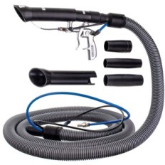 Pistolet L13 pneumatyczny do prania tapicerki z wężem do odkurzacza + adaptery