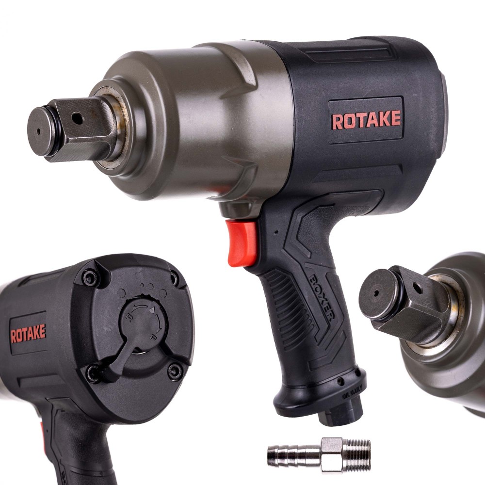 Chiaveccio pneumatico Breve rotazione 2100 Nm 1 "Twin Hammer