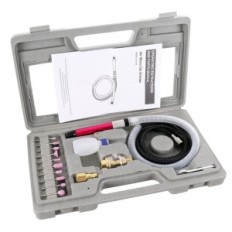 Mini Pneumatic grinder Finger shaft + grinding stones