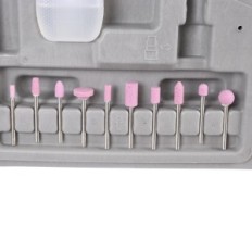 Mini amoladora neumática Eje de dedo + Piedras de molienda