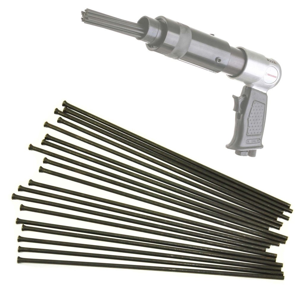 Nåler 19pcs 3.0mm x 180mm til et pneummall. Gun. At-8039d