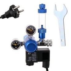 Réducteur de CO2 pour un aquarium avec une électrovanne et un compteur de bulles