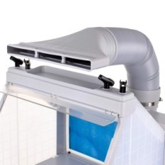 Hytte Modellering Maleri 4X Aerograph Holder LED Lighting