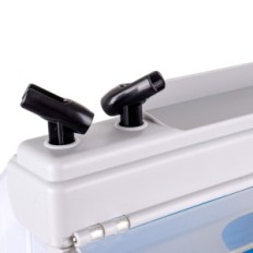 Modeliranje v kabini Slikarstvo 4x Aerograph Holder LED osvetlitev