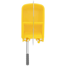 Schoonmaakwagen met mop borduurcontainer met scheidingswand 20 l