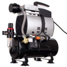 Silný kompresor Aerograph 4L 350W MAX 4 BAR 44 L / MIN Redukčný filter