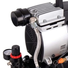 Starker Kompressor Aerograph 4L 350W MAX 4 BAR 44 L / MIN-Reduziererfilter