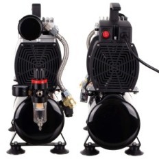 Aerograma de compresor fuerte 4L 350W máximo 4 bar 44 l / min filtro reductor