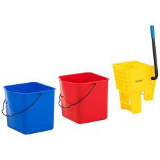 Posnetki Kartuša s stiskalnico za mop Dve žlice 2 x 24 l