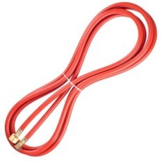 Propanas UP307 5M žarna į degiklį su 3/8 "NUTS - LH - W21,8X1 / 4" LH (didelis cilindras)