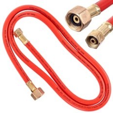 Propane UP304 1.5m Snake pour le brûleur avec 3/8 "LH - W21,8X1 / 4" LH (gros cylindre)