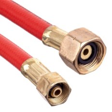 Propane Up304 1.5m Snake for Burner with 3/8 "LH - W21,8x1 / 4" LH (Big Cylinder)